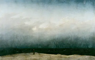 Le Moine au bord de la mer Caspar David Friedrich
